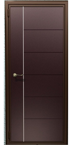 Дверь с молдингом ДВ-МДФ-33