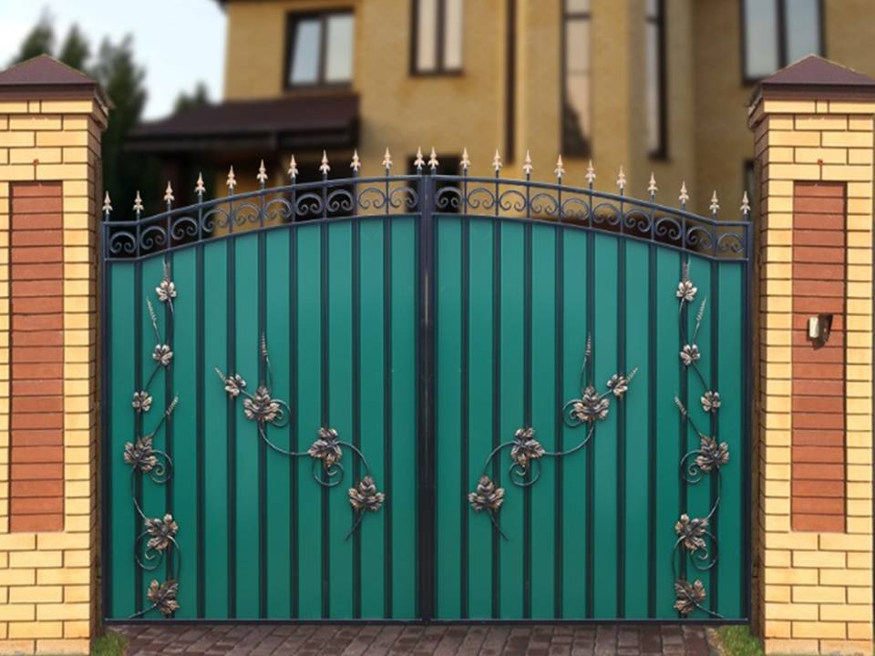 Ворота МПА арочные Лоза